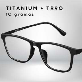 Óculos de Grau Draco - Masculino - Titanium 10g + TR90 + Lentes