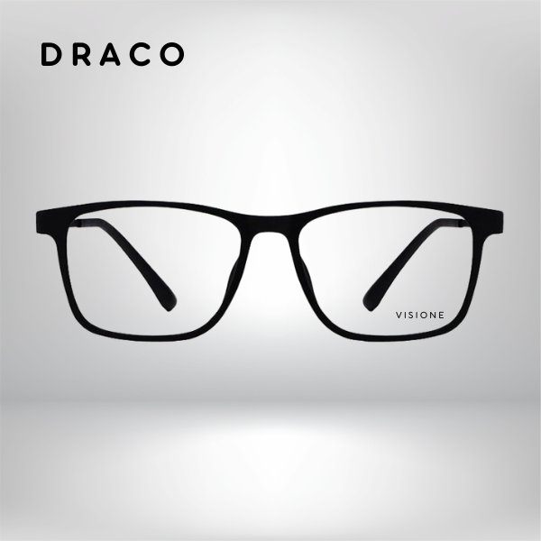 Óculos de Grau Draco - Masculino - Titanium 10g + TR90 + Lentes