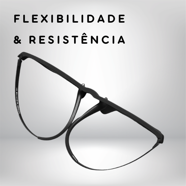 Óculos de Grau Draco - Masculino - Titanium 10g + TR90 + Lentes