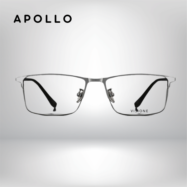 Óculos de Grau Apollo - Masculino - Titanium 12g + Lentes