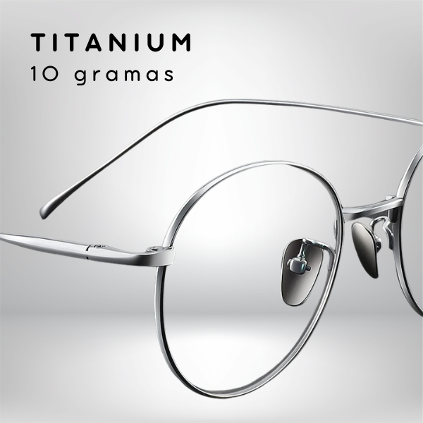 Óculos de Grau Solaris - Feminino - Titanium 10g + Lentes