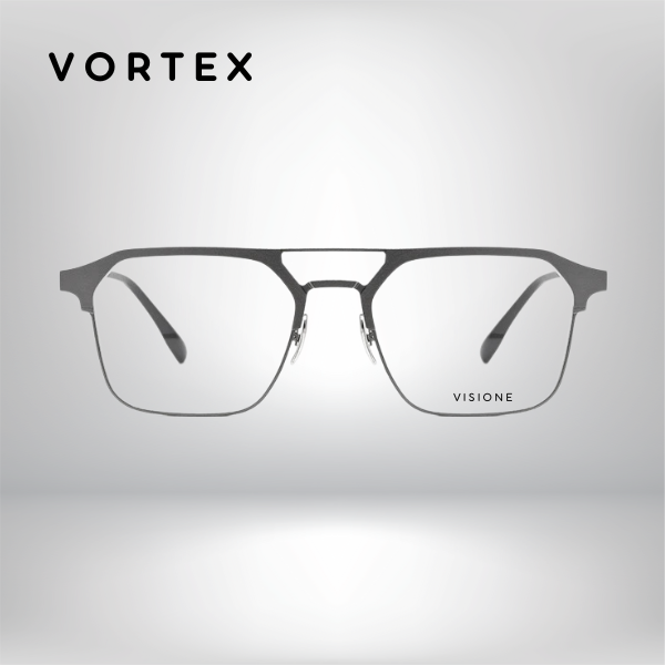 Óculos de Grau Vortex - Masculino - Titanium 12g + 2 Lentes Clip Magnético