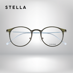 Óculos de Grau Stella - Feminino - Titanium 6g + R90 + Lentes