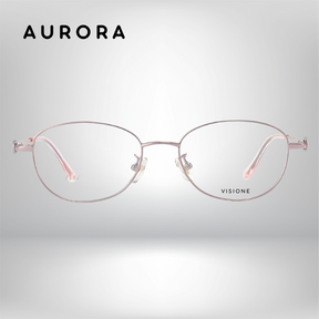 Óculos de Grau Aurora - Feminino - Titanium 9g + Lentes