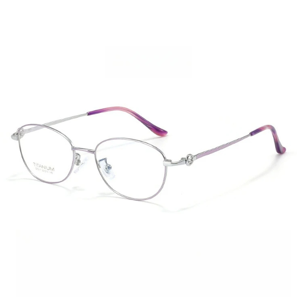 Óculos de Grau Aurora - Feminino - Titanium 9g + Lentes