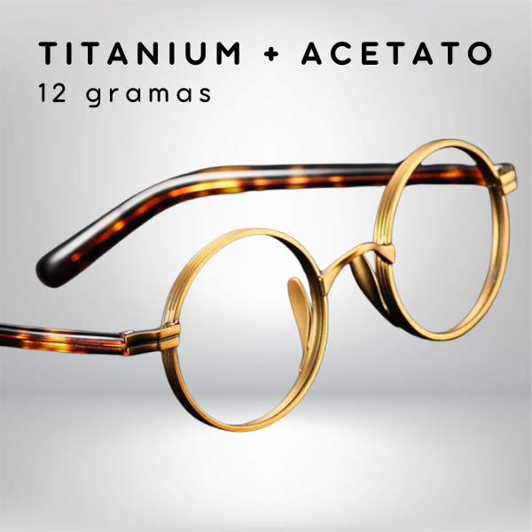 Óculos de Grau Siena - Feminino - Titanium 12g + Acetato + Lentes