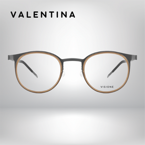 Óculos de Grau Valentina -  Feminino - Titanium 11g + Lentes