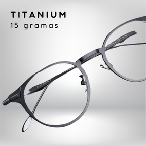 Óculos de Grau Horizon - Titanium 15g + Lentes