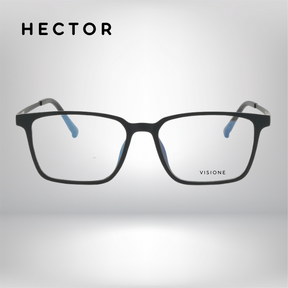 Óculos de Grau Hector -  Masculino - Titanium 8g + Lentes