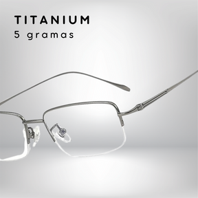 Óculos de Grau Lumen - Titanium 5g + Lentes