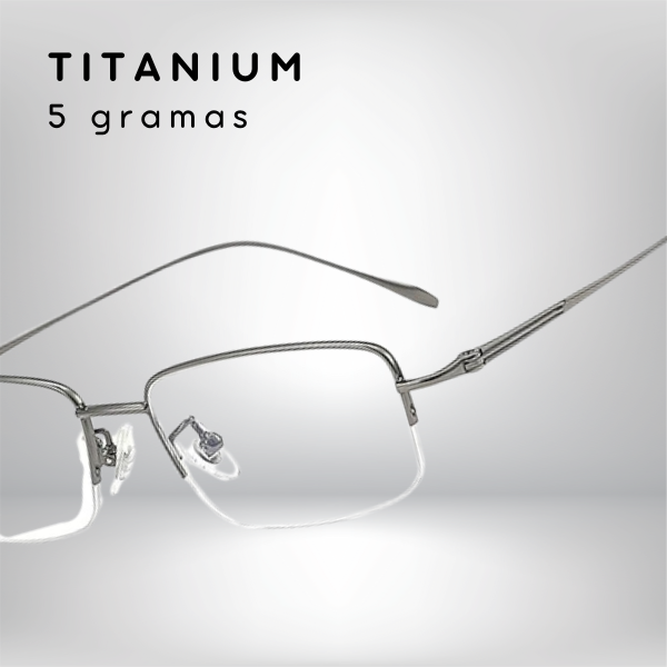 Óculos de Grau Lumen - Titanium 5g + Lentes