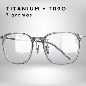 Óculos de Grau Fusion - Titanium 7g + Lentes