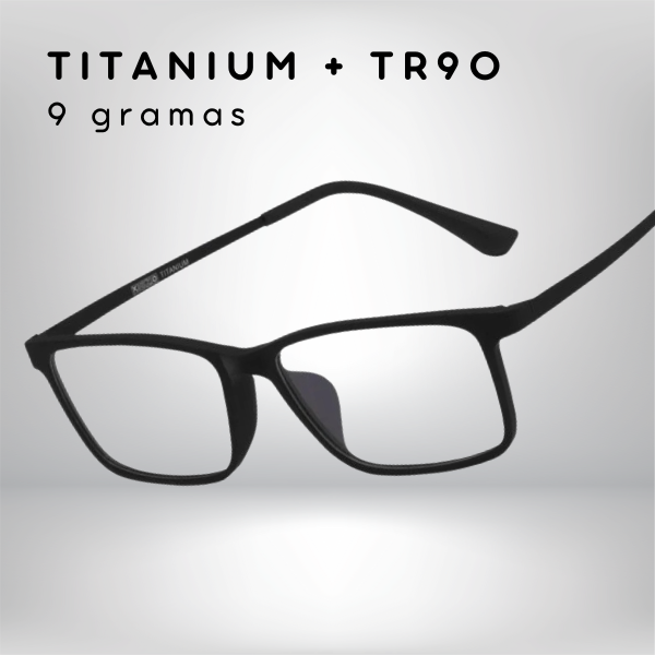 Óculos de Grau Magnum - Masculino - Titanium 9g + Lentes